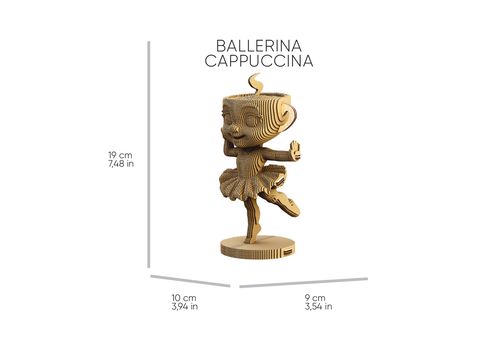 фото 8 - Картонный конструктор "Cartonic 3D Puzzle BALLERINA CAPPUCCINA AND FRIENDS"