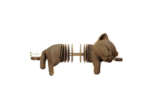 фото 6 - Картонный конструктор "Cartonic 3D Puzzle SLEEPY KITTEN"