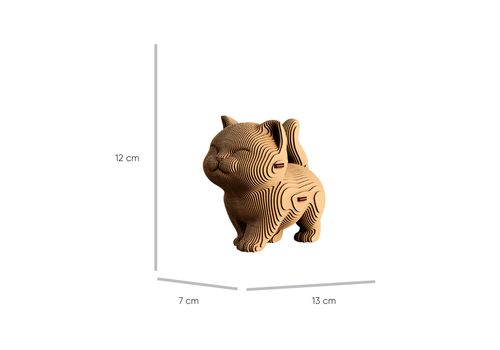 зображення 4 - Картонний конструктор "Cartonic 3D Puzzle WALKING KITTEN"