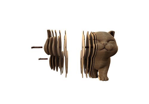 зображення 6 - Картонний конструктор "Cartonic 3D Puzzle WALKING KITTEN"
