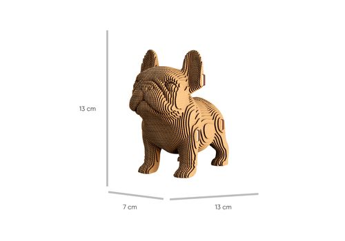 зображення 2 - Картонний конструктор "Cartonic 3D Puzzle BULLDOG PUPPY"