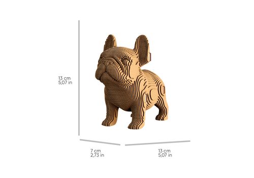 зображення 3 - Картонний конструктор "Cartonic 3D Puzzle BULLDOG PUPPY"