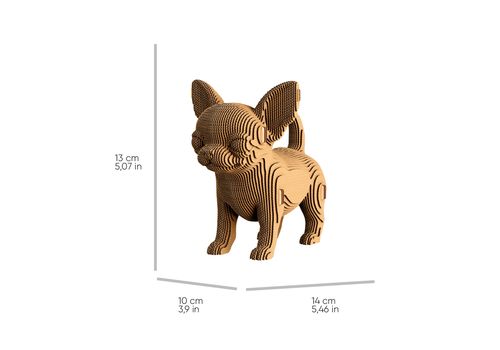 фото 5 - Картонный конструктор "Cartonic 3D Puzzle CHIHUAHUA PUPPY"