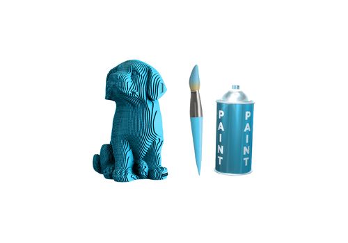 фото 8 - Картонний конструктор "Cartonic 3D Puzzle LABRADOR PUPPY"