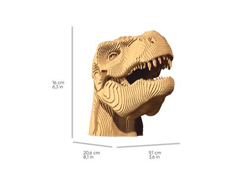 фото 9 - Картонный конструктор "Cartonic 3D Cartonic T-REX" 1DEA.me