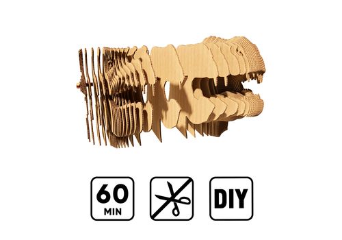 фото 10 - Картонный конструктор "Cartonic 3D Cartonic T-REX" 1DEA.me