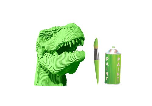 фото 11 - Картонный конструктор "Cartonic 3D Cartonic T-REX" 1DEA.me