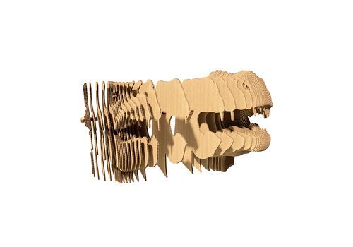 фото 4 - Картонный конструктор "Cartonic 3D Cartonic T-REX" 1DEA.me