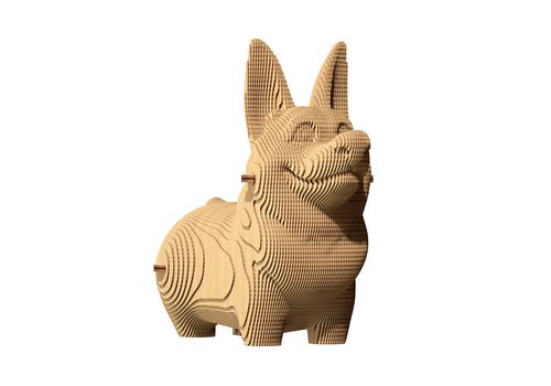 фото 8 - Картонный конструктор "Cartonic 3D Puzzle CORGI" 1DEA.me