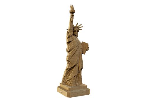 фото 2 - Картонный конструктор "Cartonic 3D Puzzle STATUE OF LIBERTY USA"