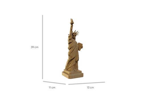 фото 4 - Картонный конструктор "Cartonic 3D Puzzle STATUE OF LIBERTY USA"