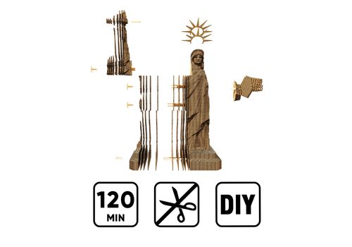 фото 7 - Картонный конструктор "Cartonic 3D Puzzle STATUE OF LIBERTY USA"