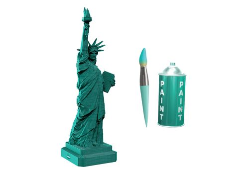 фото 8 - Картонный конструктор "Cartonic 3D Puzzle STATUE OF LIBERTY USA"