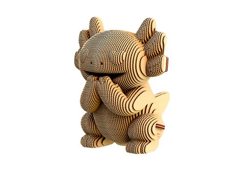 фото 3 - Картонный конструктор Cartonic 3D Puzzle AXOLOTLS TRIO