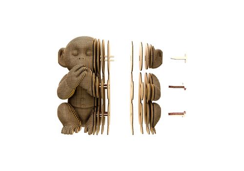 фото 14 - Cartonic 3D Puzzle MONKEYS TRIO