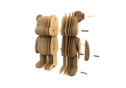 фото 5 - Картонный конструктор Cartonic 3D Puzzle ARTY BEAR
