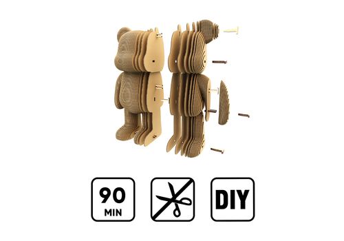 фото 6 - Картонный конструктор Cartonic 3D Puzzle ARTY BEAR