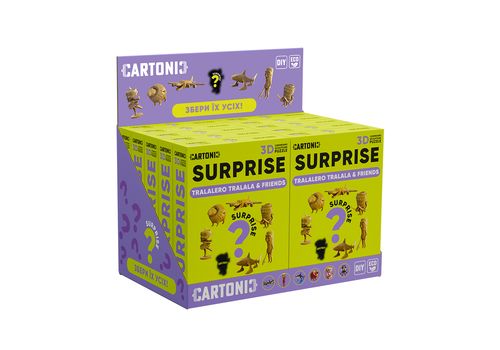 фото 1 - Картонный конструктор Cartonic 3D Puzzle SURPRISE TRALALERO TRA