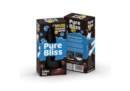 зображення 3 - Мило член 15 см Pure Bliss - Black Coffee Shot