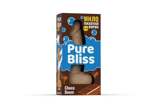 фото 1 - Мыло член 15 см Pure Bliss - Brown Choco Boom