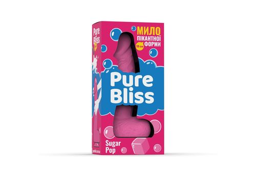 зображення 1 - Мило член 15 см Pure Bliss - Pink Sugar Pop