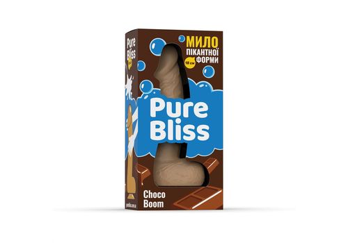 фото 1 - Мыло член 18 см Pure Bliss - Brown Choco Boom