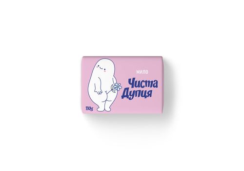 фото 2 - Мыло "Чиста дупця" Papadesign