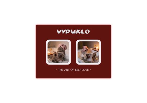 фото 1 - Набор 3D-наклеек Vypuklo "The art of selflove"
