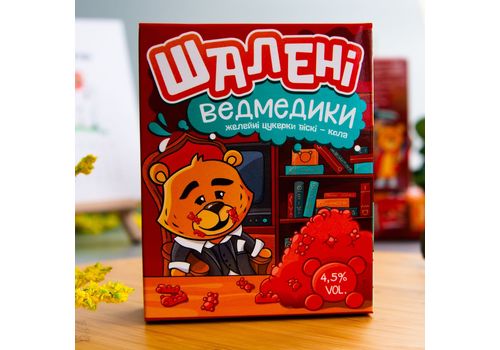 фото 4 - Желейные конфеты виски-кола "Шалені ведмедики"