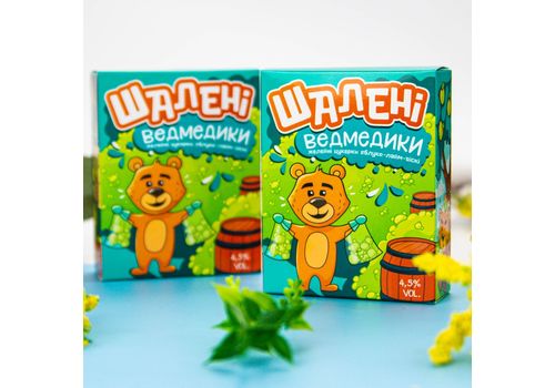 фото 8 - Конфеты желейные виски-яблоко-лайм "Шалені ведмедики"