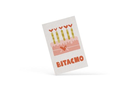 зображення 1 - Листівка "Вітаємо - тортик"
