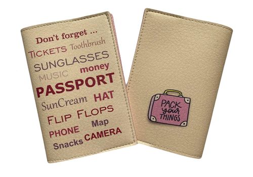 фото 1 - Обложка для паспорта "Don't forget" NaBazi