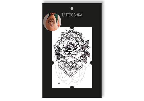зображення 1 - Тату Tattooshka"Вишукана троянда"