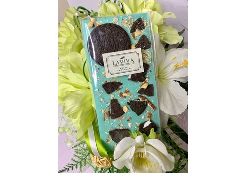 фото 3 - Белый шоколад "Oreo" 27%, 100г Laviva Chocolates
