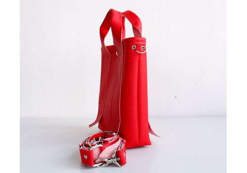 зображення 2 - Сумка ORNAMENTквадратна крос боді з екошкіри   "RED square"